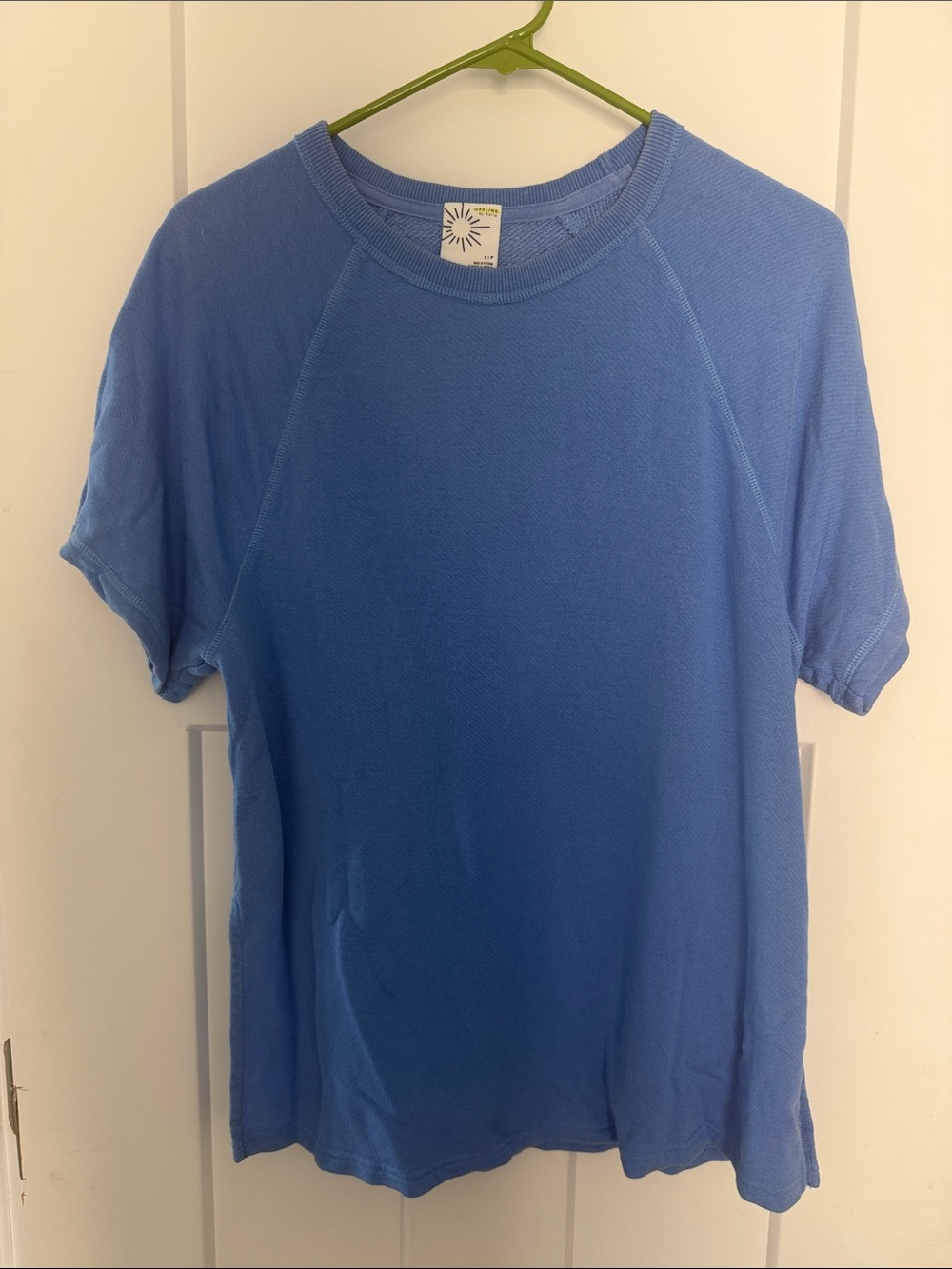 aerie Light Blue Crewneck Tee